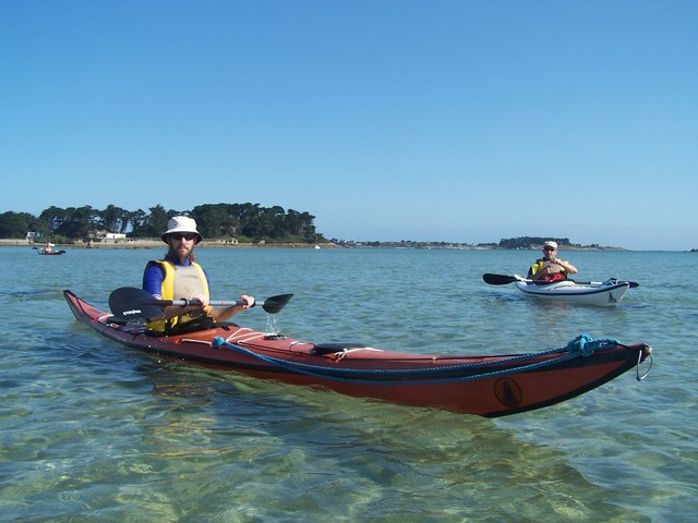 Sortie en kayak de mer dans le Laber